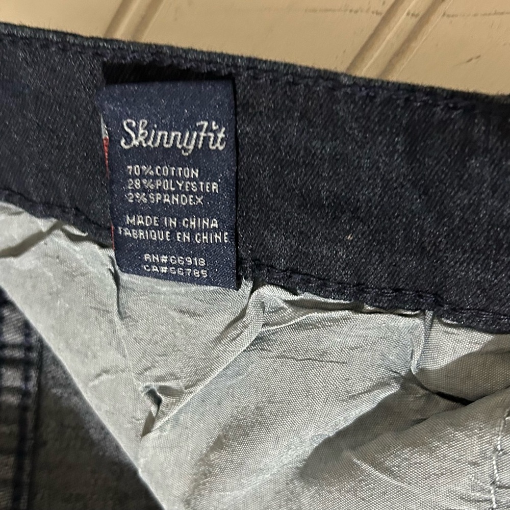 Phat Farm Men's Jeans 38x30 Skinny Fit Stretch Dark Wash Y2K Streetwear Vintage‎ - Picture 9 of 12